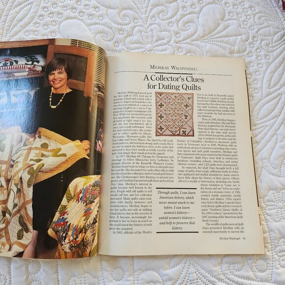 Leisure Arts "Quilt With The Best" 1992 Softcover Book, Techniques & Patterns - Picture 5 of 12